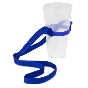 LANYARD PORTAVASOS "RIKI"  ROYAL