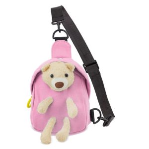 BANDOLERA OSITO "TIBBY ROSA