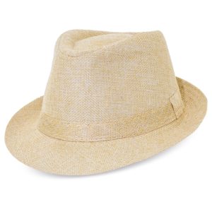 SOMBRERO DE INSPIRACIÓN NATURE "BODA" BEIGE
