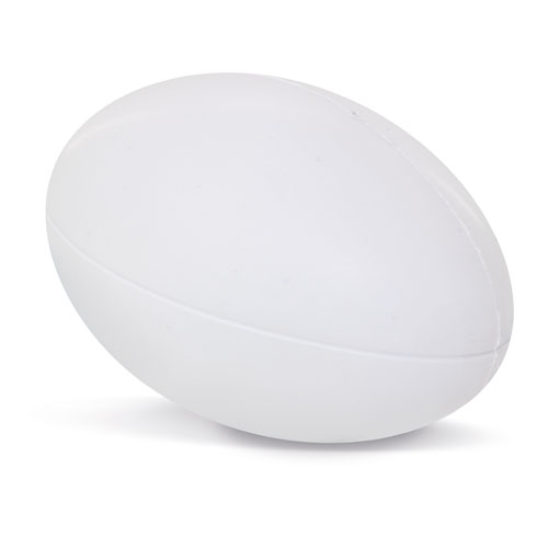 PELOTA ANTIESTRÉS "RUGBY" BLANCO