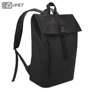 MOCHILA RPET "BENETT" NEGRO