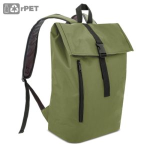 MOCHILA RPET "BENETT" VERDE