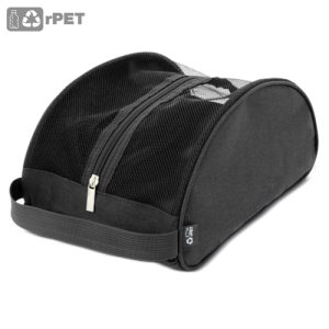 ZAPATILLERO VENTILADO RPET "ZASAR" NEGRO