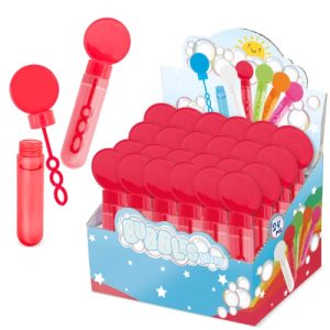 POMPERO "BOBLE" PACK 24 PCS ROJO