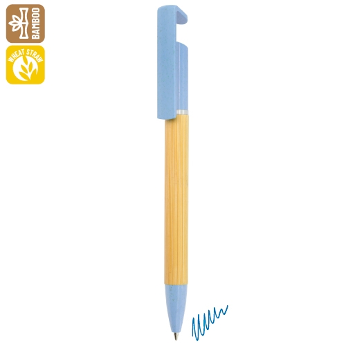 10577-AZ-500x500-1.jpg BOLIGRAFO BAMBÚ-FIBRA DE TRIGO "NATURIX" AZUL