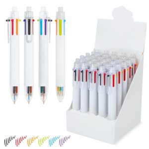 SET DE BOLIGRAFO 6 COLORES "CREATIV"