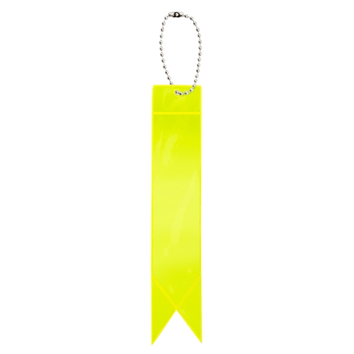 LLAVERO REFLECTANTE "ZORMA" AMARILLO
