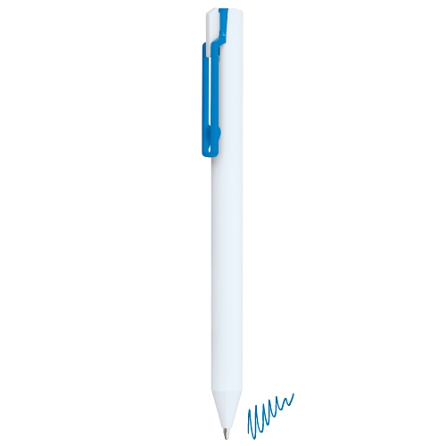 BOLIGRAFO "HERMESS"  AZUL/BLANCO
