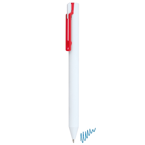 BOLIGRAFO "HERMESS" BLANCO/ROJO