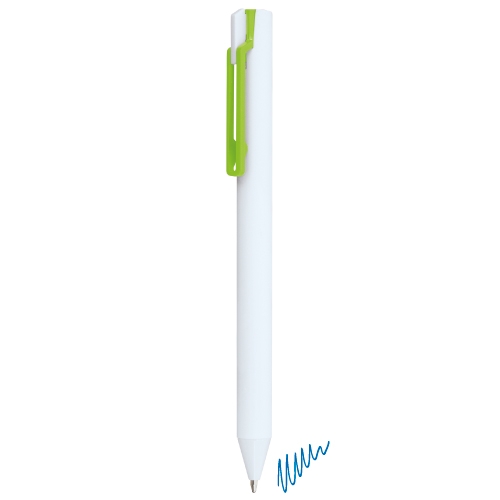 BOLIGRAFO "HERMESS" BLANCO/VERDE