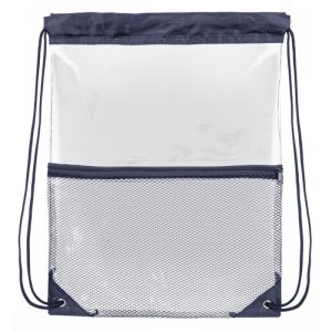 MOCHILA PVC TRANSPARENTE "TANY" MARINO