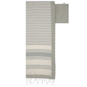 BOLSA TOALLA PAREO CUBRE HAMACA "CABO ROIG" GRIS