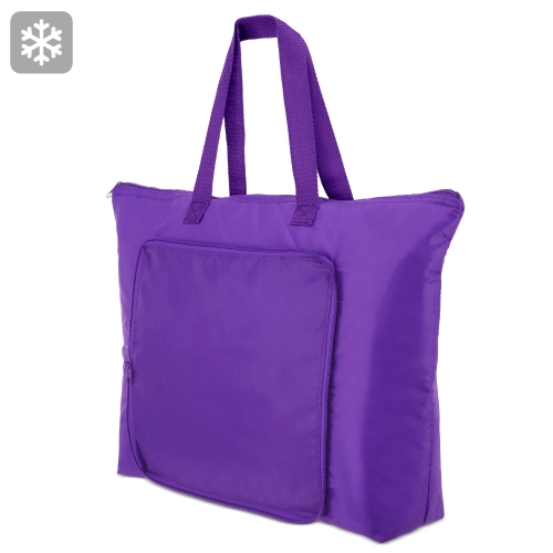 BOLSA NEVERA PLEGABLE "SIMBA" LILA