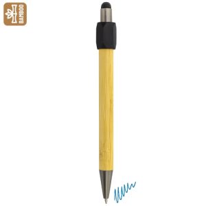 10767-NE-500x500-1.jpg BOLIGRAFO ANTIESTRÉS GIRATORIO DE BAMBÚ "GYRO" NEGRO