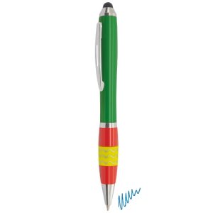 BOLIGRAFO ANTIESTRÉS "BANDERA" ESPAÑA VERDE
