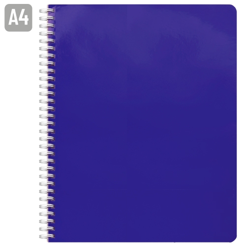 LIBRETA A4 “LIVORNO” AZUL