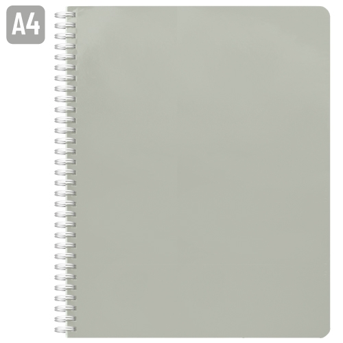 LIBRETA A4 "LIVORNO" GRIS