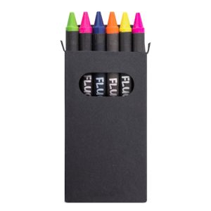 CAJITA DE 6 CERAS FLUOR "LUMYNI"