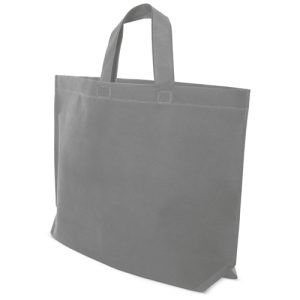 BOLSA NON WOVEN "DAMASCO" GRIS