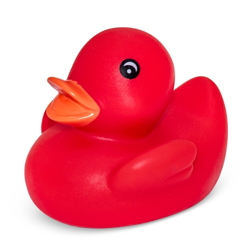 PATITO DE GOMA "PETRI" ROJO