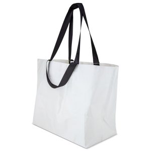 BOLSA PP LAMINADA GRANDE "EKEA" BLANCO