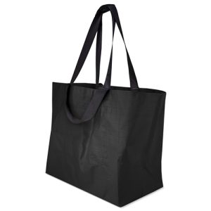 BOLSA PP LAMINADA GRANDE "EKEA" NEGRO