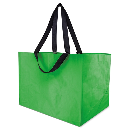 BOLSA PP LAMINADA EXTRA GRANDE "MERLIN" VERDE