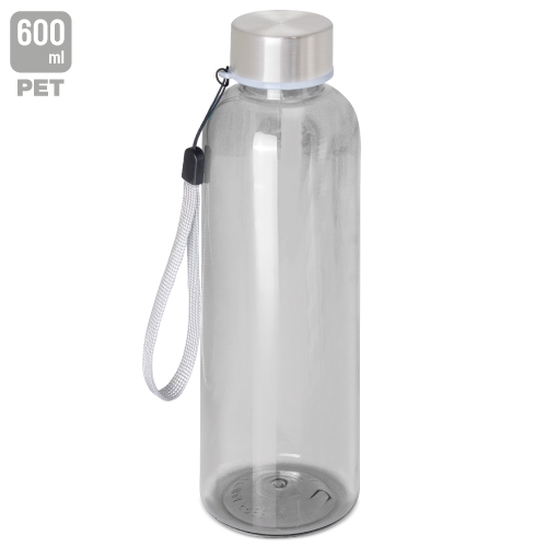 BOTELLA 600ML “NORTH” NEGRO