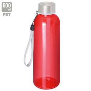 BOTELLA 600ML “NORTH” ROJO