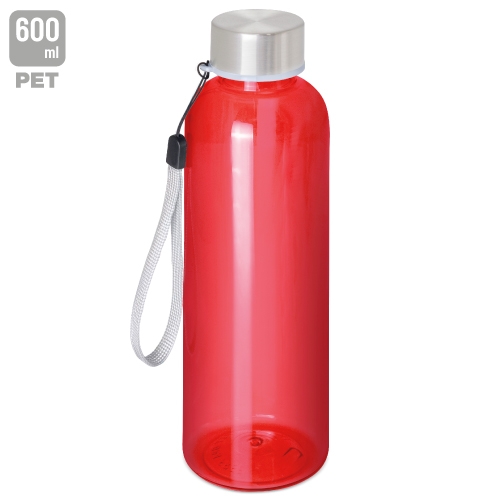 BOTELLA 600ML “NORTH” ROJO