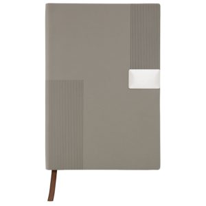 LIBRETA A5 RPET "MILETTO" GRIS