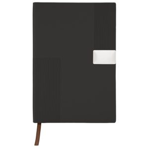 LIBRETA A5 RPET "MILETTO" NEGRO