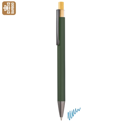 10926-VE-500x500-1.jpg BOLIGRAFO ALUMINIO/BAMBÚ "NOAM" VERDE