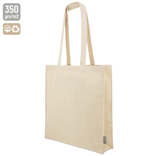 BOLSA DE ALGODÓN RECICLADO "SHEBEL" BEIGE