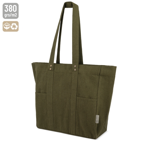 BOLSA DE ALGODÓN "ALMA" VERDE