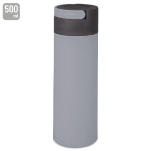 BIDÓN BOTELLA 450ML " TRENTON" GRIS