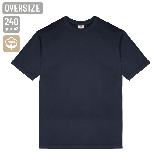 CAMISETA "OVERSIZE 240" MARINO S