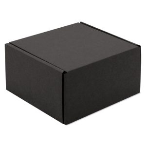 CAJA DE PRESENTACIÓN CARTÓN CORRUGADO "MITSA" NEGRO