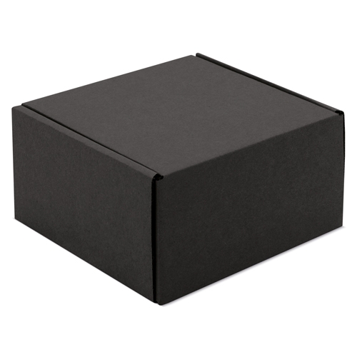 CAJA DE PRESENTACIÓN CARTÓN CORRUGADO "MITSA" NEGRO