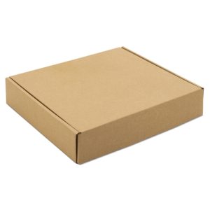 CAJA DE PRESENTACIÓN CARTÓN CORRUGADO "QARA" KRAFT