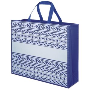 BOLSA NON WOVEN LAMINADA "IVELYS" AZUL