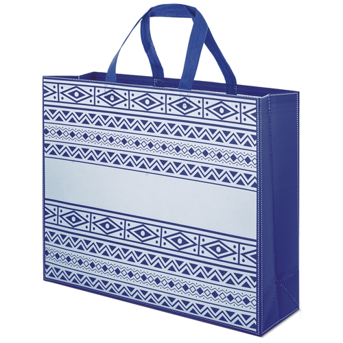 BOLSA NON WOVEN LAMINADA "IVELYS" AZUL
