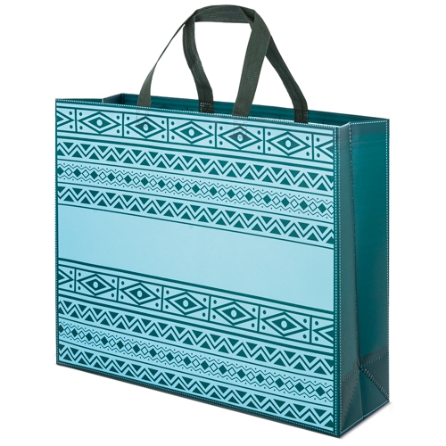 BOLSA NON WOVEN LAMINADA "IVELYS" TURQUESA