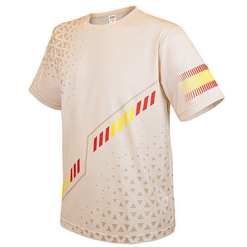 CAMISETA BANDERA "DELTA" CREMA XXL