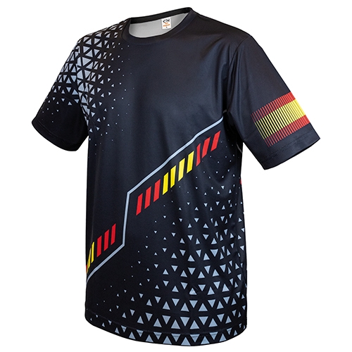 CAMISETA BANDERA "DELTA" NEGRO M