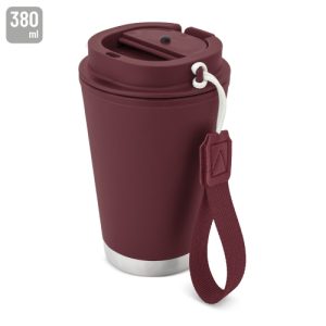 VASO TÉRMICO HERMÉTICO " TULCÁN" GRANATE