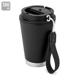 VASO TÉRMICO HERMÉTICO " TULCÁN" NEGRO
