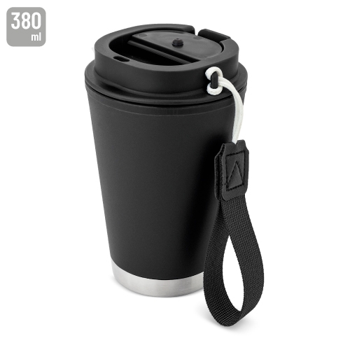 VASO TÉRMICO HERMÉTICO " TULCÁN" NEGRO