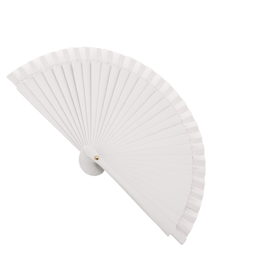 ABANICO MINI "CARTUJA" BLANCO