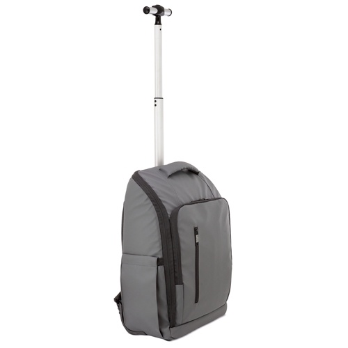 MOCHILA TROLLEY PIERRE DELONE "TRAVELLER" GRIS